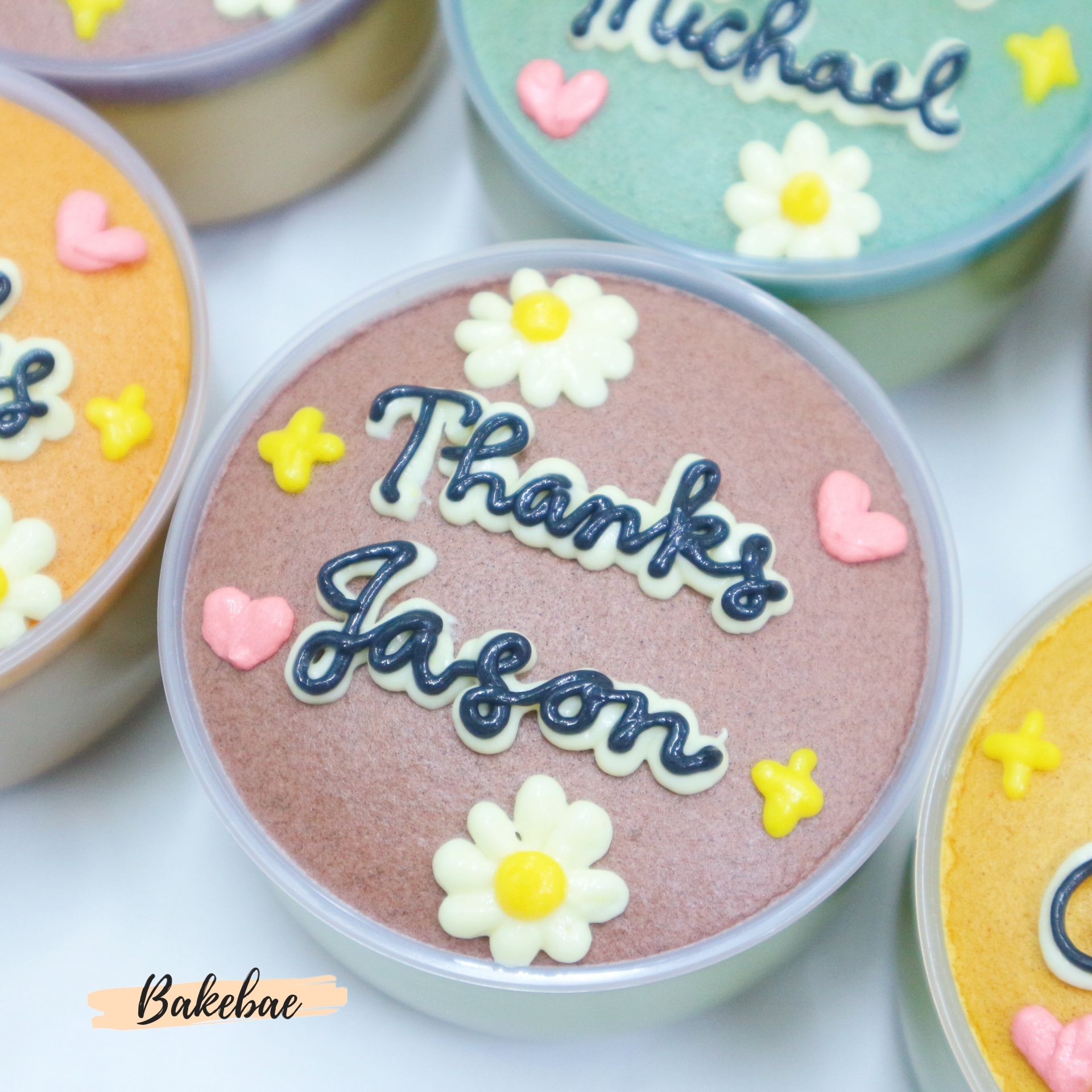 散水花花布丁燒 6入