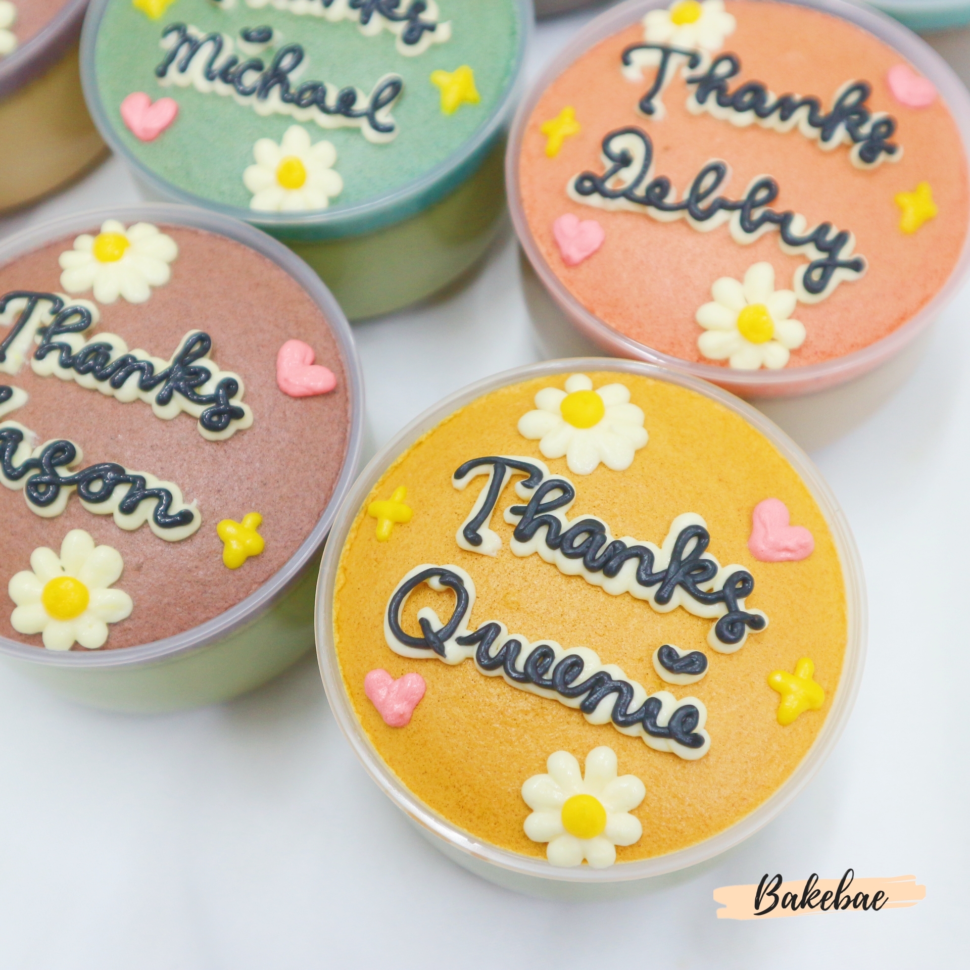 散水花花布丁燒 6入