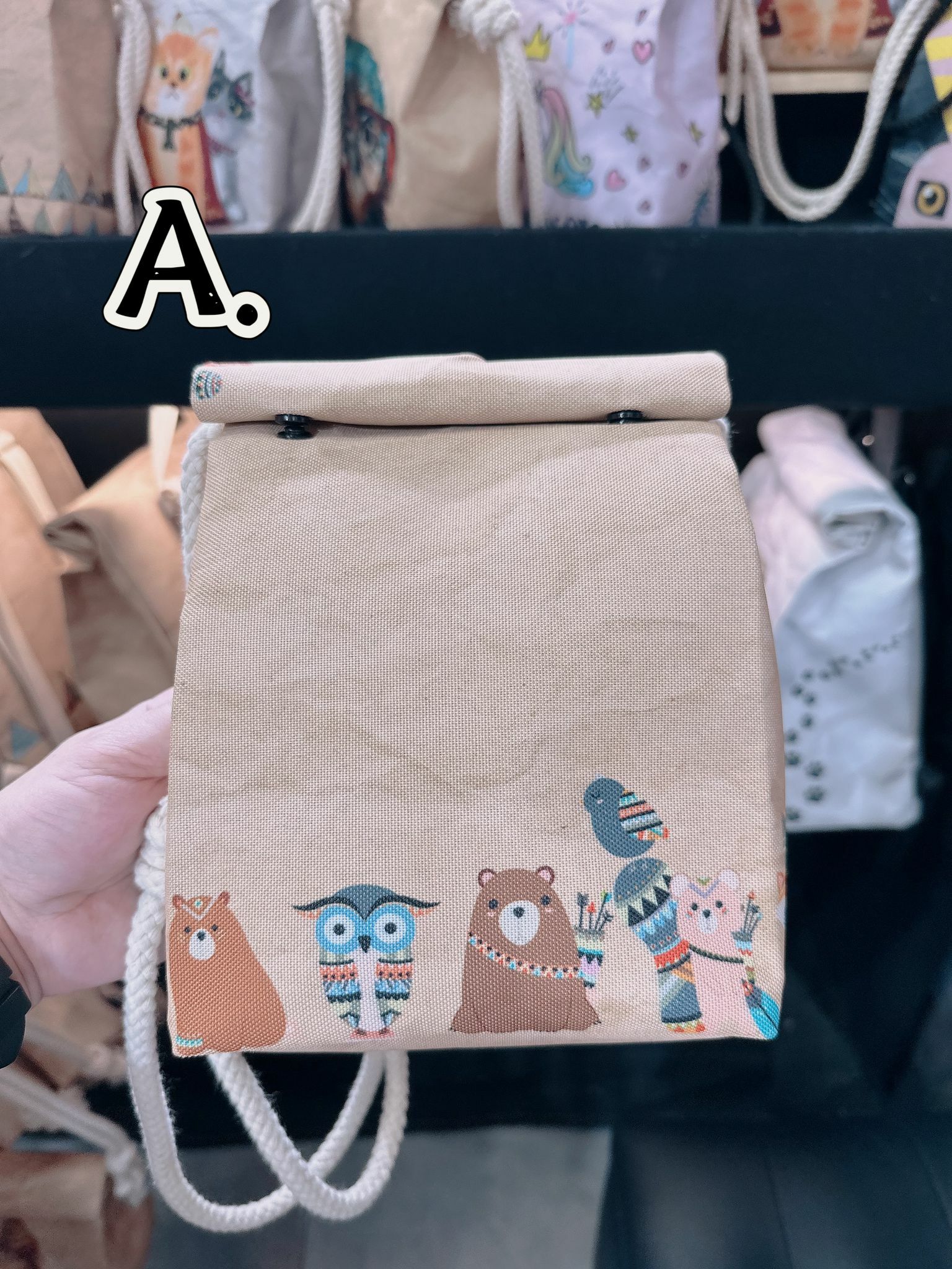 泰國 原創 I-GEN 紙袋造型 斜背包