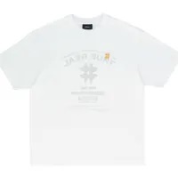 [S] BEENTRILL MIRROR PRINT OVERFIT SHORT SLEEVE T-SHIRT,OFFWHITE, BA232TS015-OF (SBT148)