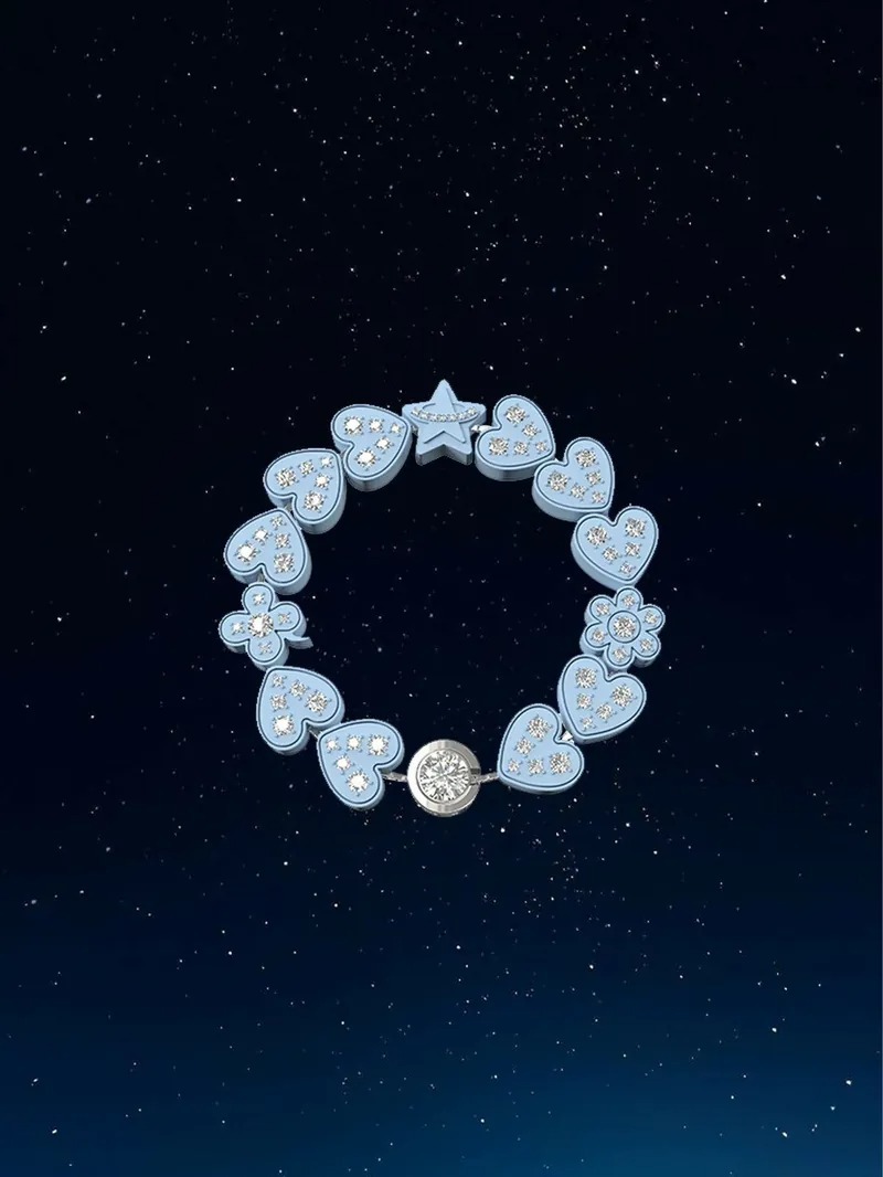 VSCH "愛心系列" 愛心四葉草磁吸手鍊