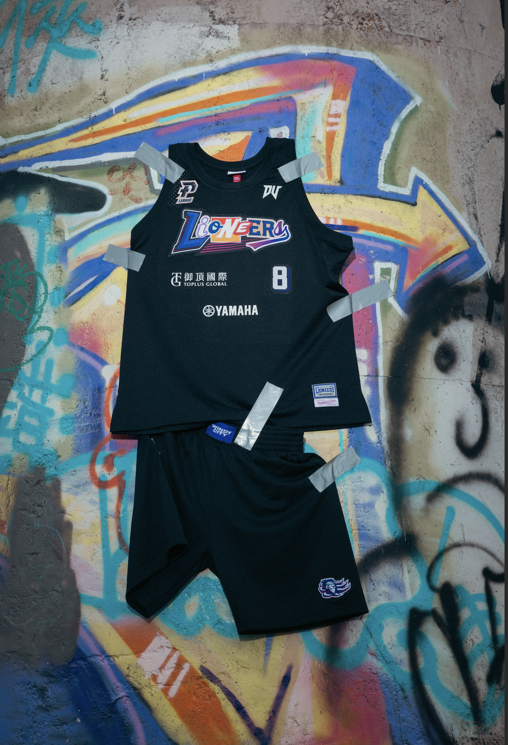 23-24 LIONEERS x Mitchell & Ness｜ Mesh Jersey 復古球褲
