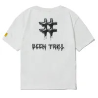 [S] BEENTRILL 3D DRIPPY OVERFIT SHORT SLEEVE T-SHIRT,OFFWHITE, BA242TS014-OF (SBT154)