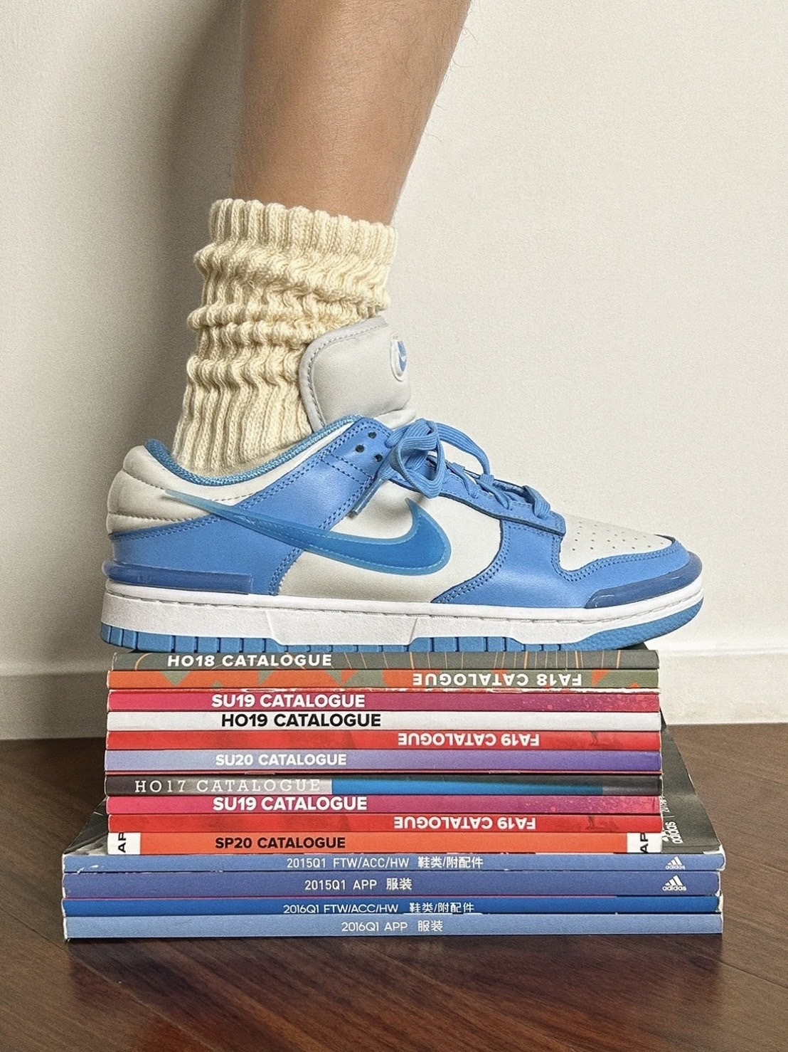 Nike Dunk Low Twist "University Blue" 北卡藍 果凍飛勾 小AMBUSH