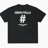 [S] BEENTRILL SHAKE SHAKE COMFORT FIT SHORT SLEEVE T-SHIRT,BLACK, BA242TS020-BK (SBT189)