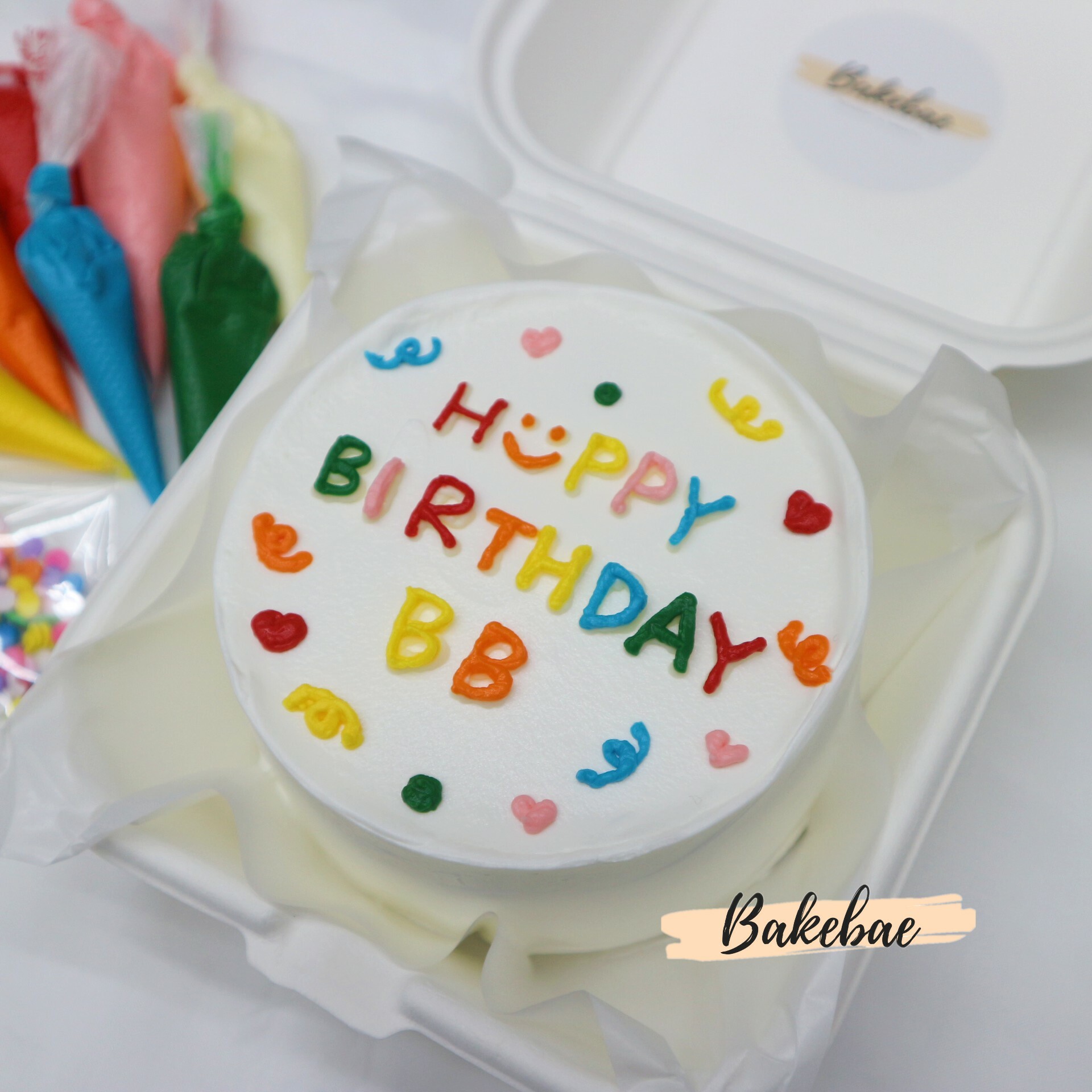 4” Lunch Box Cake D.I.Y Set