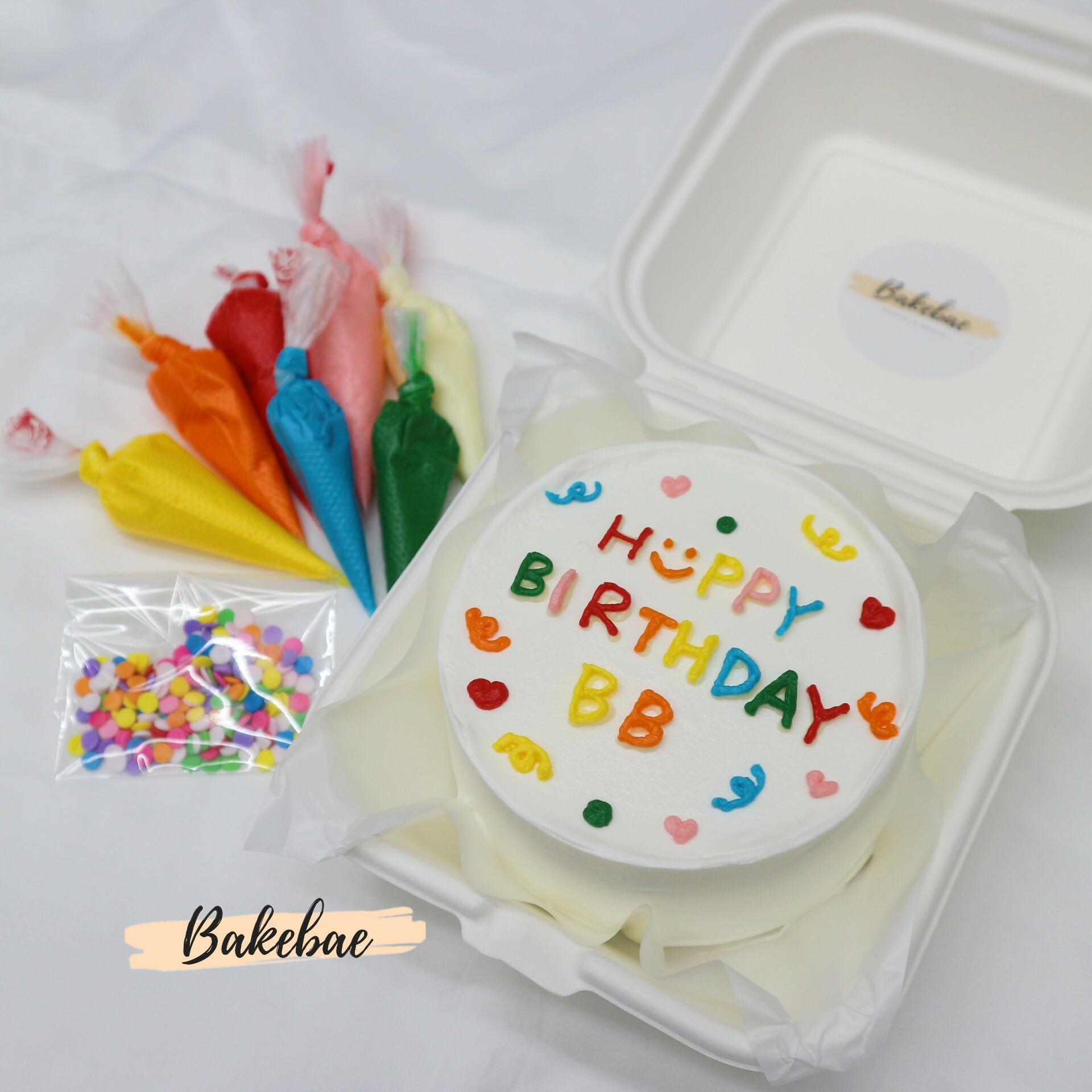 4” Lunch Box Cake D.I.Y Set