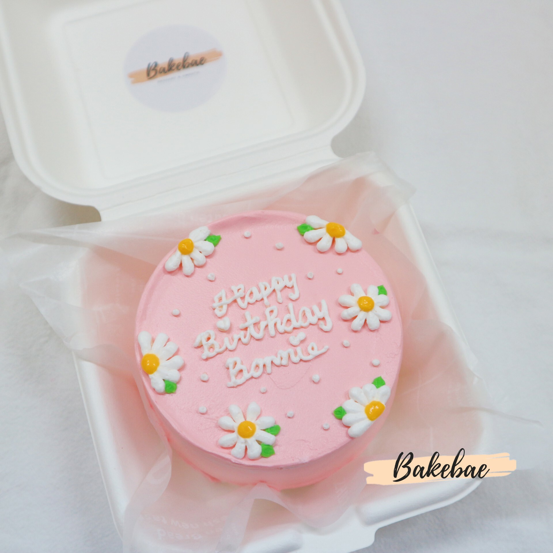 韓式花花小清新蛋糕