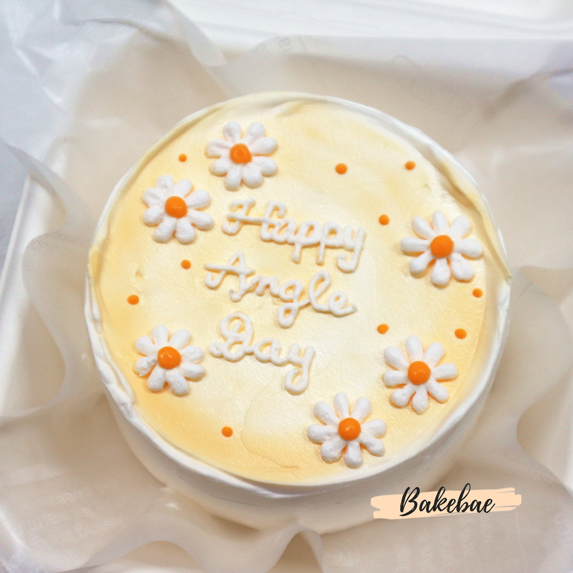 韓式花花小清新蛋糕