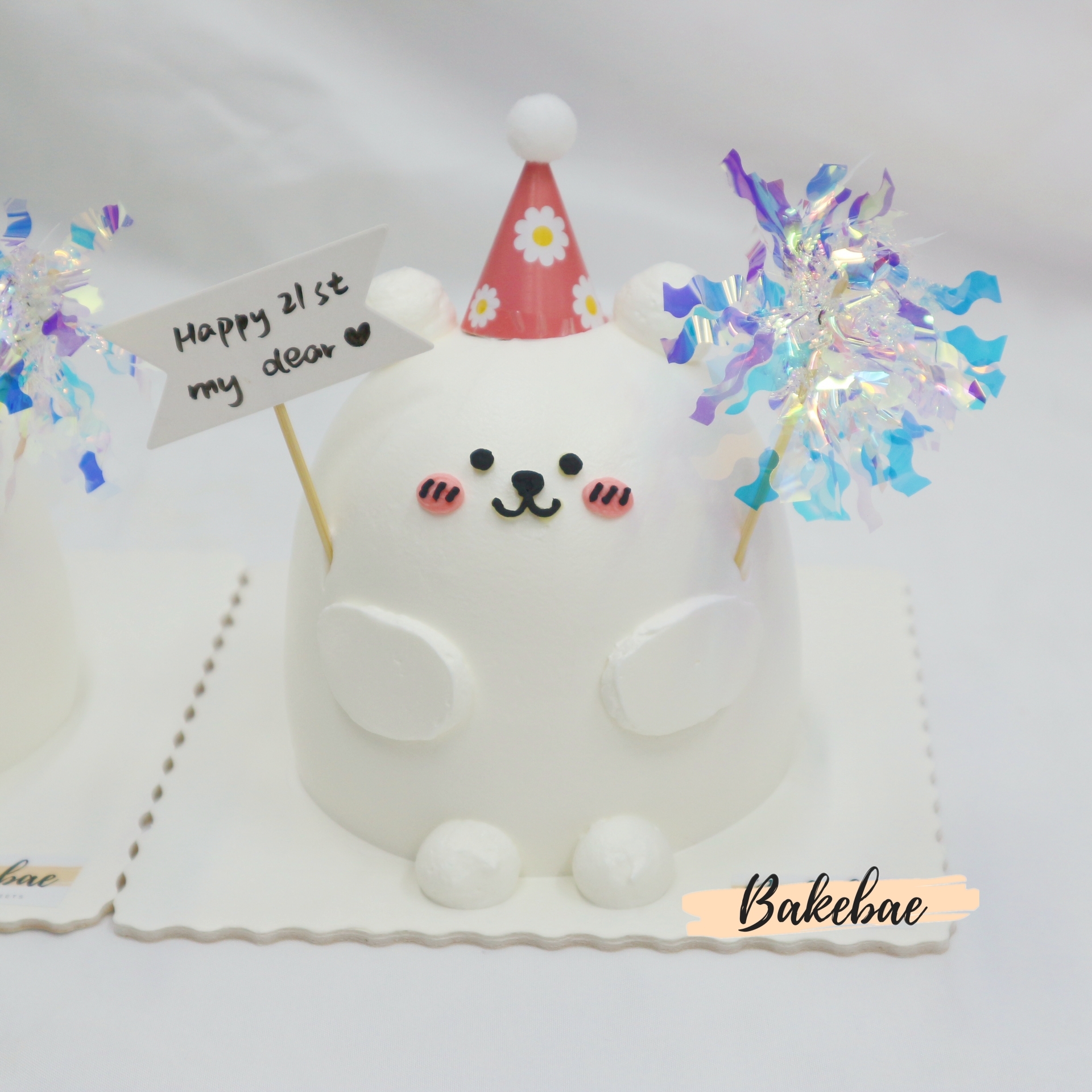 本店人氣款 白熊蛋糕