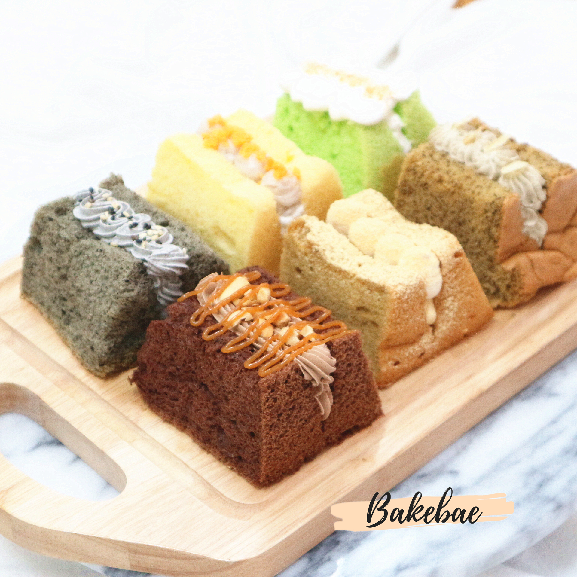 麻糬戚風三文治 6入