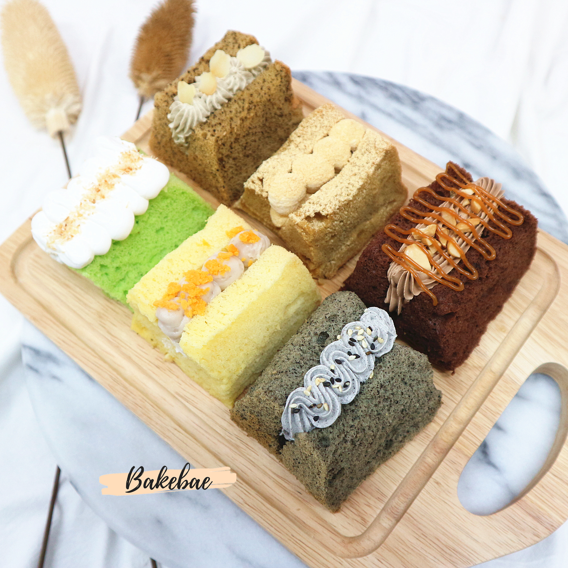 麻糬戚風三文治 6入