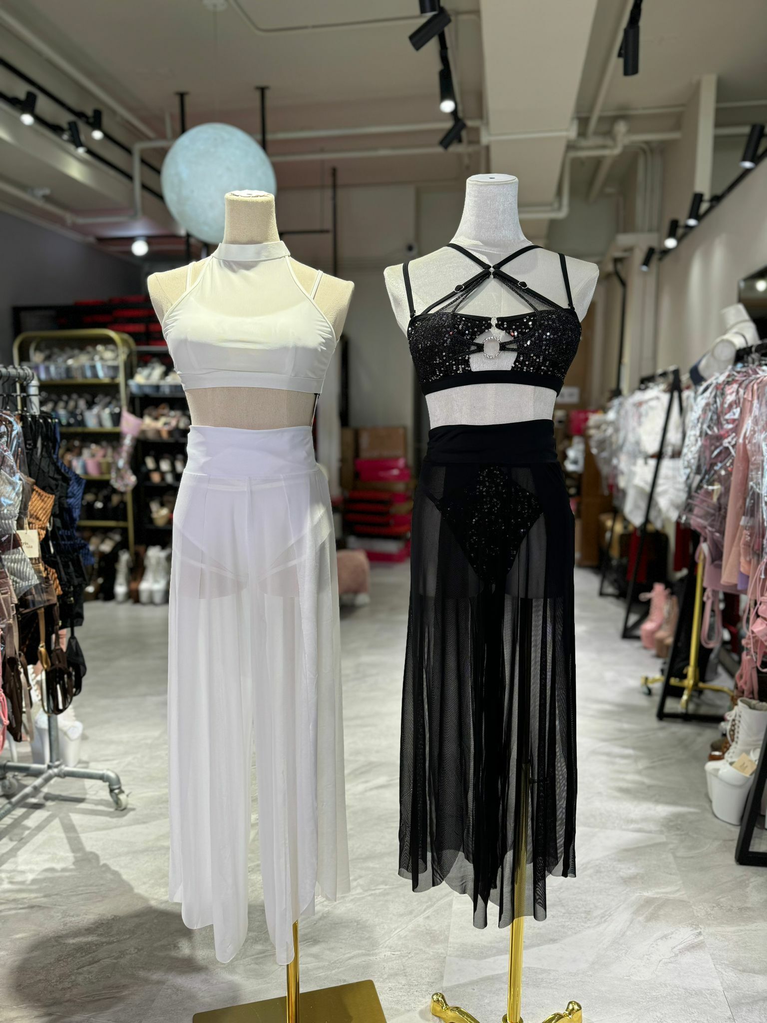 Culottes Fly-White Mesh