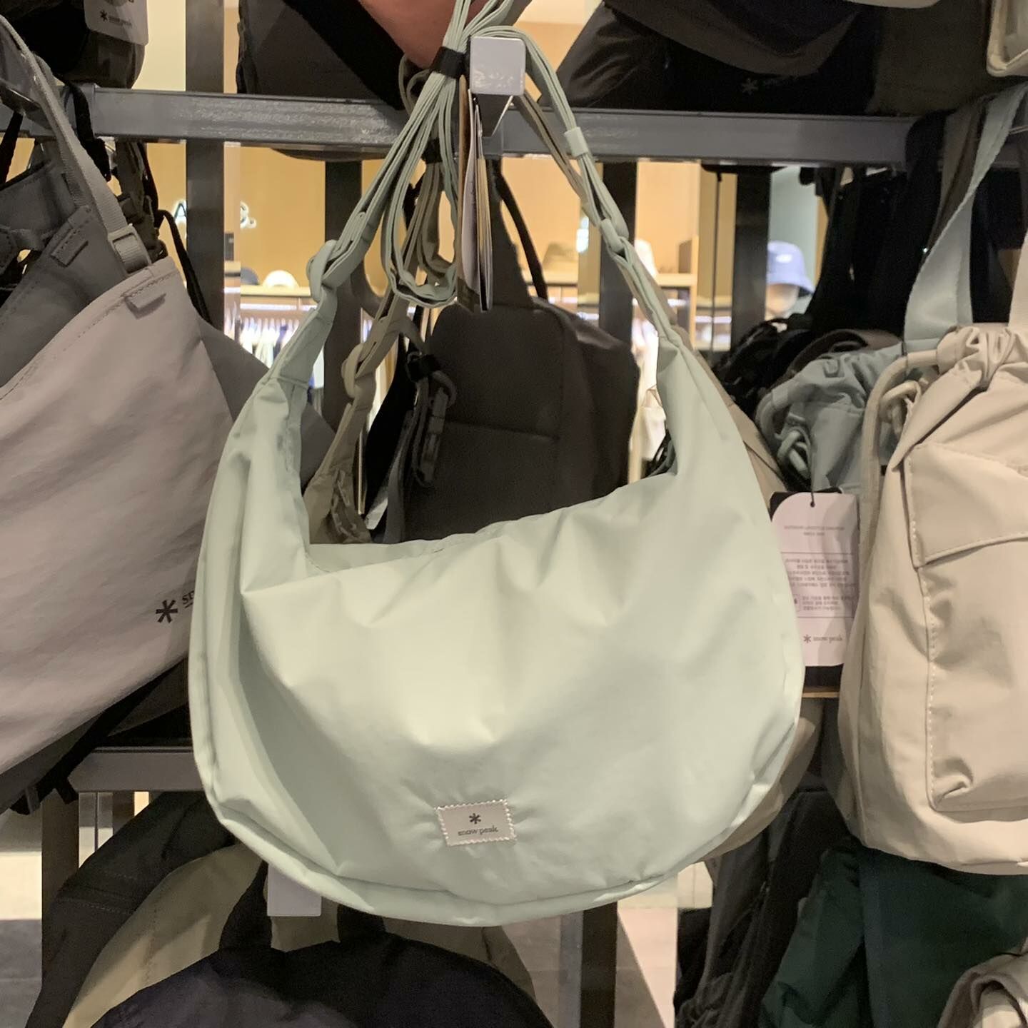 PEAK■Soft twill Hobobag ■送料込 Softwill Hoba Bag