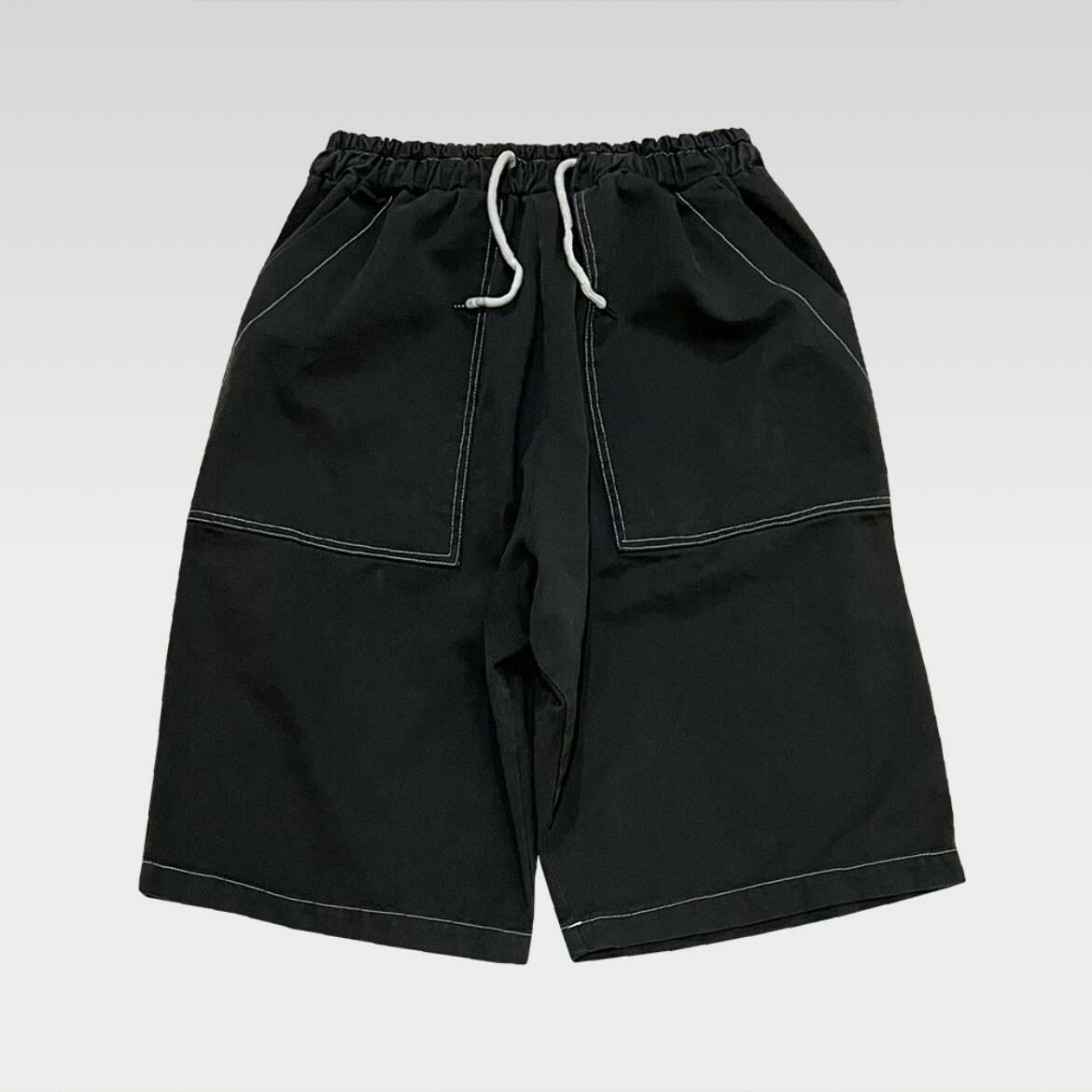 淨色洗水短褲 P2792