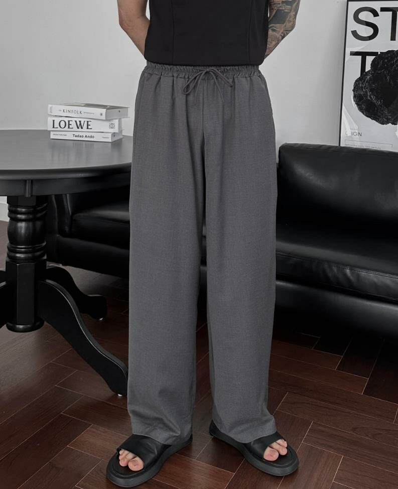 淨色鬆身西褲 P2788