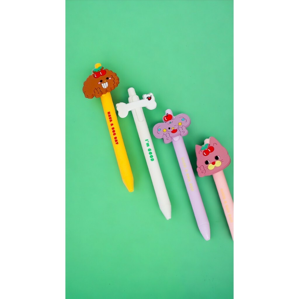 冰狗軟膠原子筆｜波波冰狗室