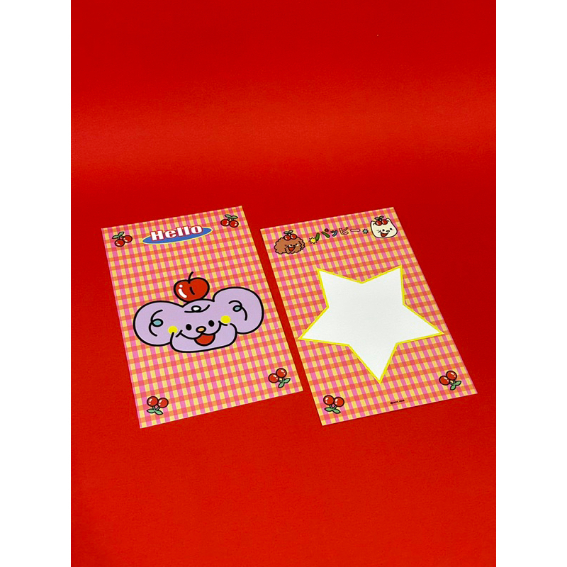 櫻桃紫狗 冰狗明信片｜波波冰狗室