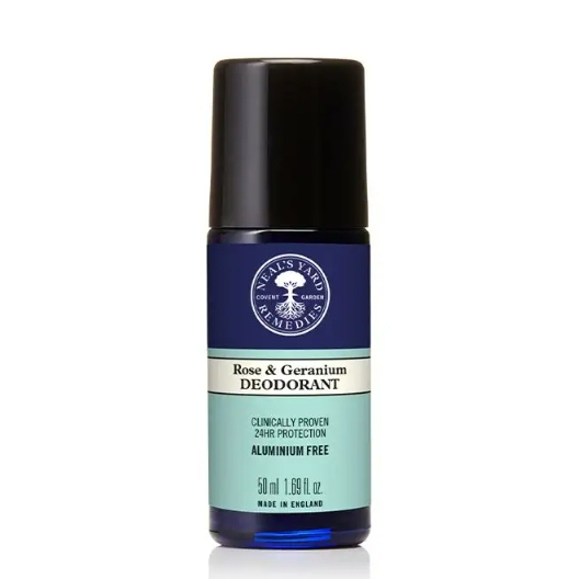 【樂森藥局】Neal's Yard Remedies 玫瑰天竺葵體香滾珠 50ml(有效:28/01)