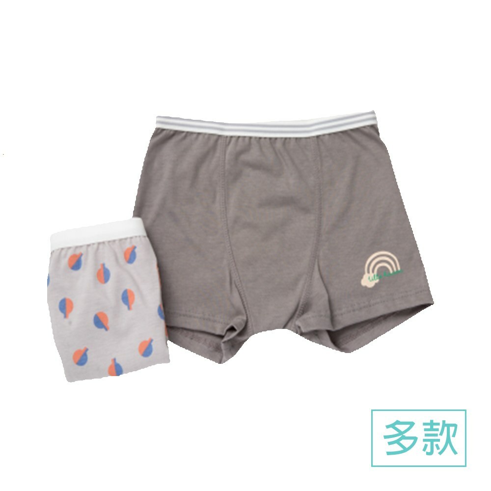 LILLE HAVEN韓國 SUPIMA耐洗系列100%純棉四角內褲兩件組(3~8y)｜多款可選