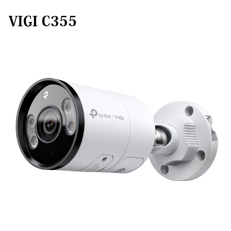 TP-LINK VIGI C355 金屬殼 5MP戶外型全彩槍型網路攝影機 6mm鏡頭/4mm鏡頭/2.8mm鏡頭