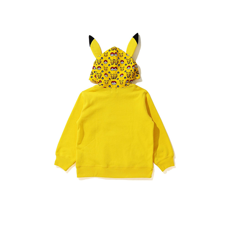 BAPE x Pokemon 兒童連帽衫 Size:90