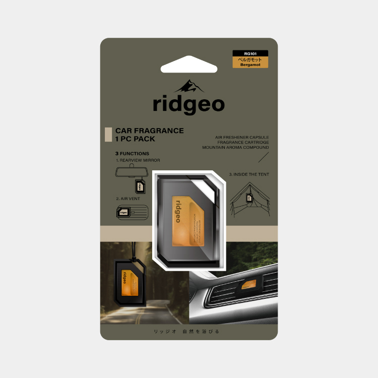 RIDGEO 瑞吉歐 曠野之巔系列薄膜式香氛-佛手柑