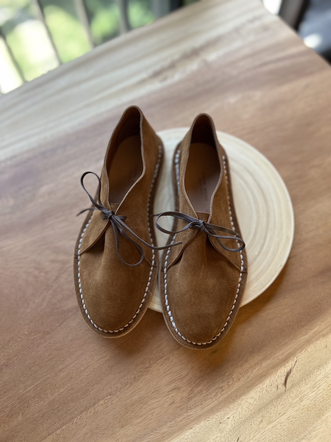 STEVE MONO 麂皮德比鞋 Artisanal Derbies 10/27 Cognac 棕