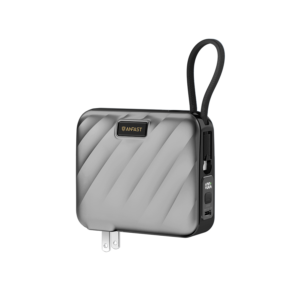 【ANFAST】AF-P1545X競電PD45w雙向快充線電源(15000mAh)