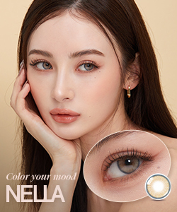 [日拋] OLENS Nella 1 Day Ash Beige 日拋彩妝隱形眼鏡｜每盒10片