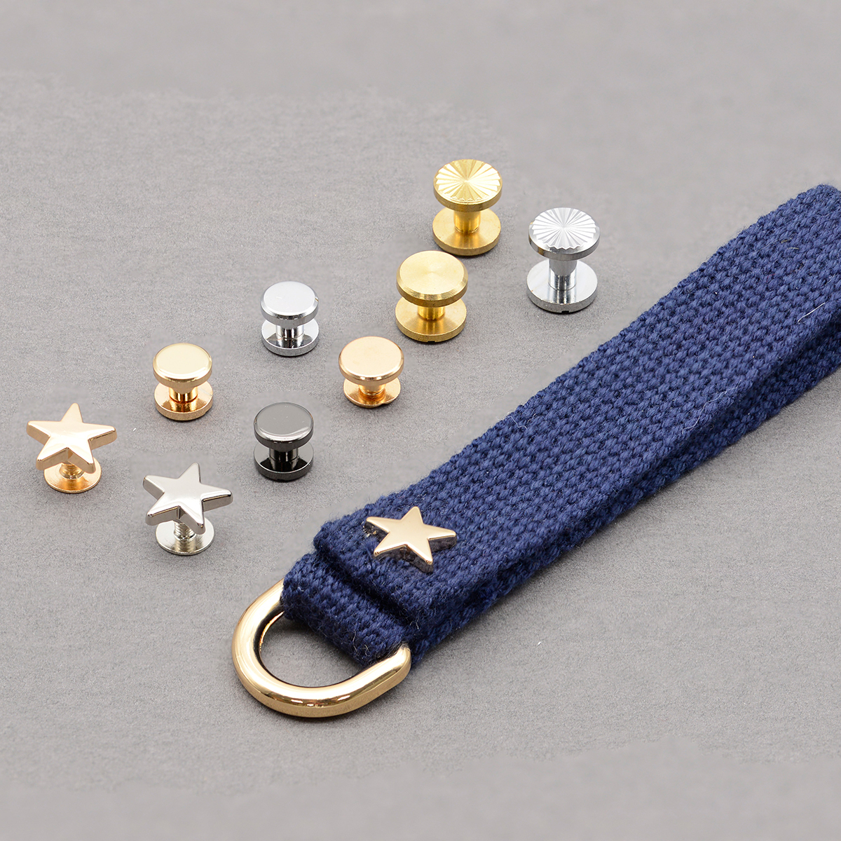 鎖螺絲_釘釦 / 個 (有多款可選購)