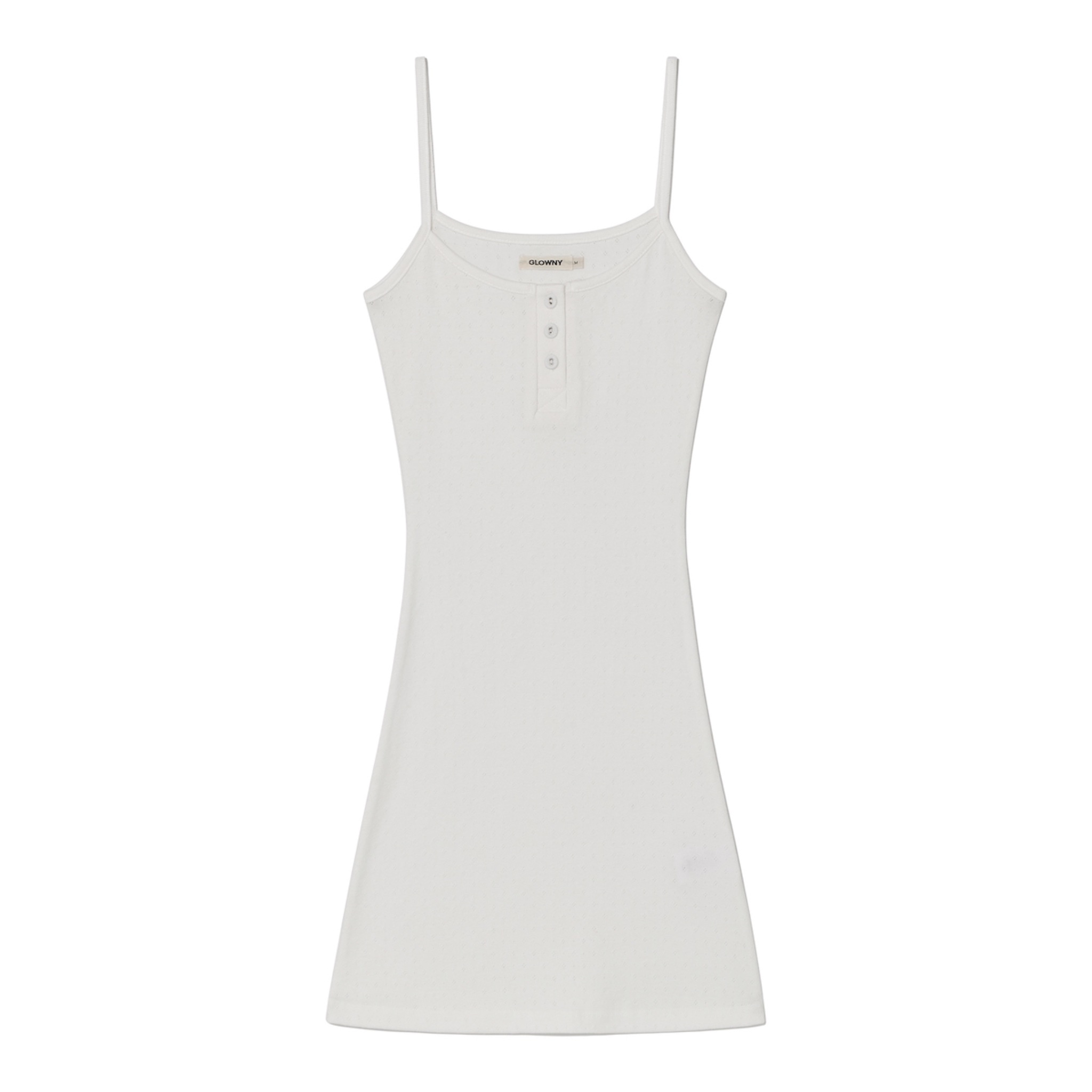 [GLOWNY] PROVINCE EYELET CAMI DRESS