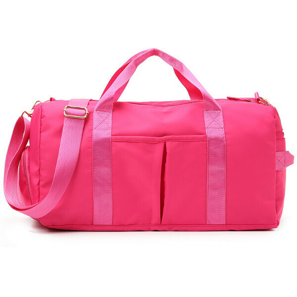 Hot selling wet and dry separation waterproof travel bag handbag [red]
