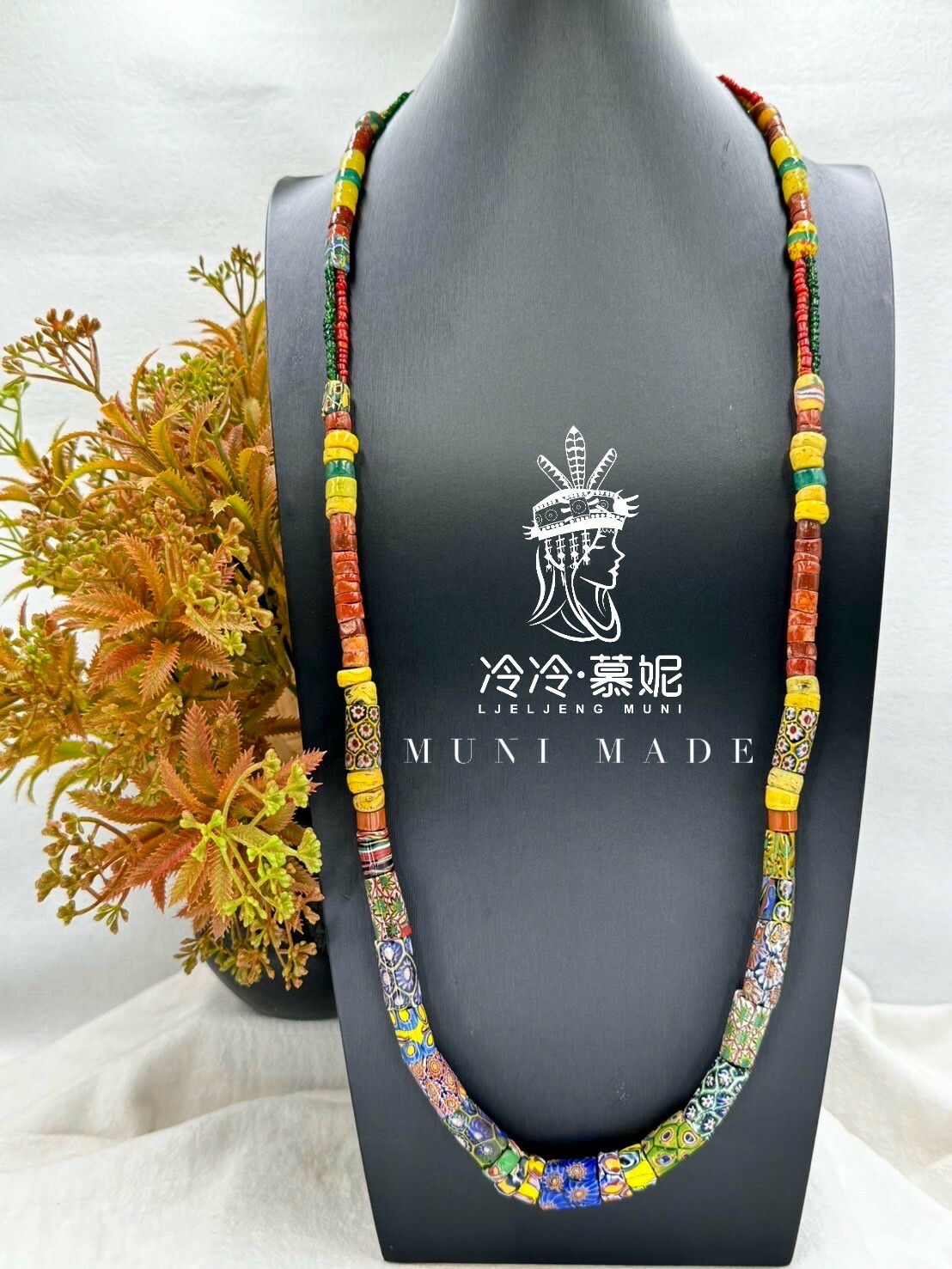 Muni-No.12傳統長鍊單串總長約94cm