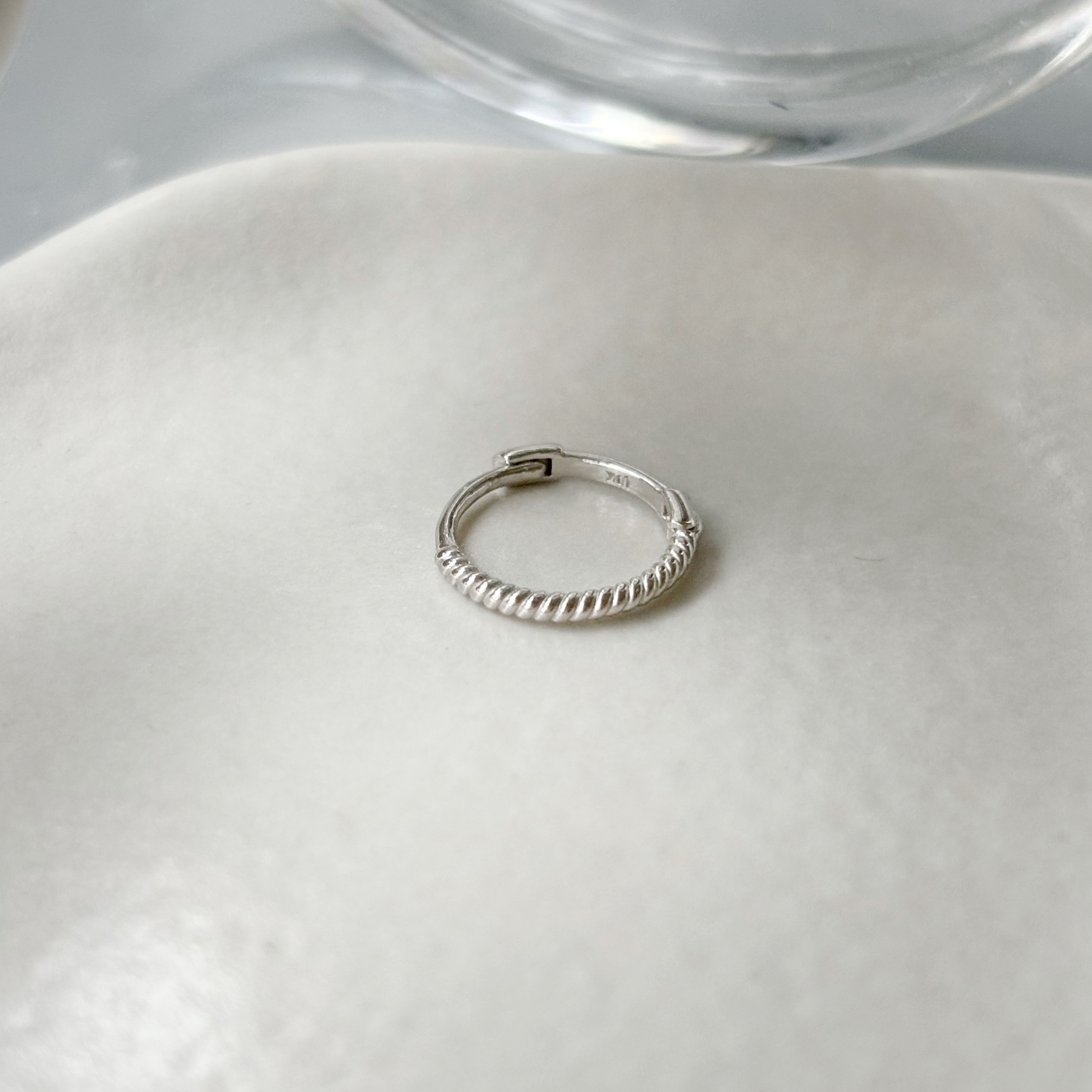 10k半圈9mm麻花耳圈