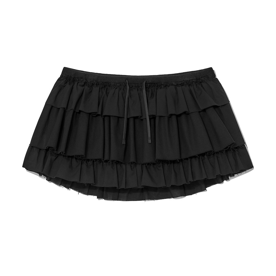 [GLOWNY] GIRLFRIEND RUFFLE MINI SKIRT