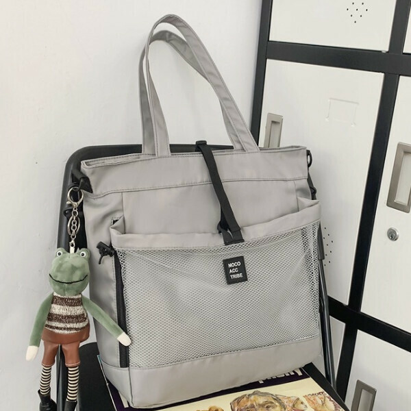 Hot Selling Travel Bags Shoulder Bags Crossbody Bags Handbags [Gray Size [With Pendant]