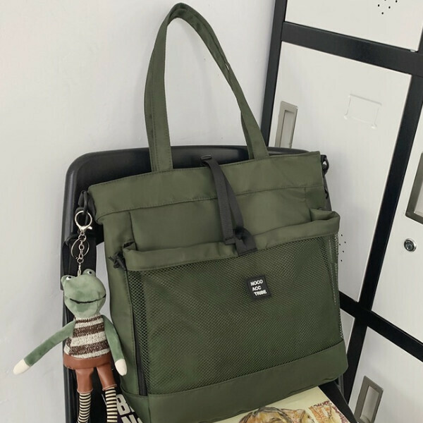 Hot Selling Travel Bags Shoulder Bags Crossbody Bags Handbags [Green Size [With Pendant]