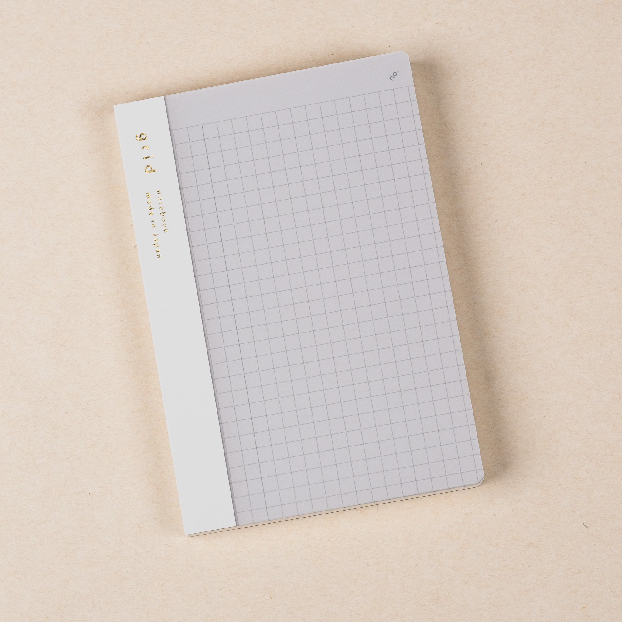 isshoni A6 硬質PP半透封面方格筆記本 / DAIGO / JAPAN