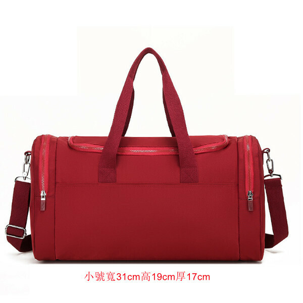Hot selling wet and dry waterproof travel bag handbag [red] size [small width 31cm high 19cm thick 17cm]