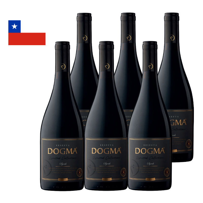 Dogma 智利德格瑪《珍藏》西拉紅酒 2022 750ml (6支裝)  [7804321091289_2022-6]