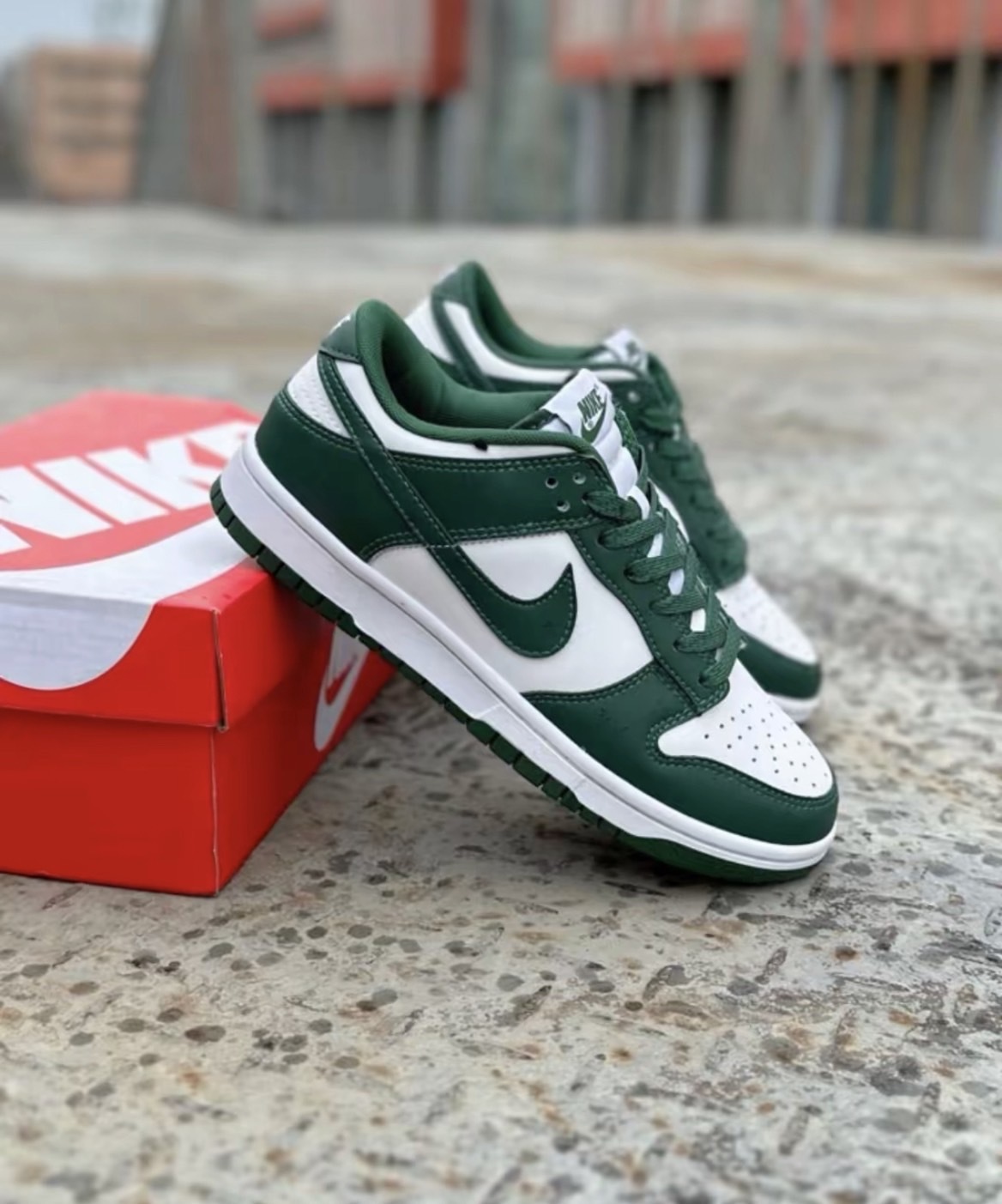 (現貨秒發)Nike Dunk Low Retro Varsity Green 白綠 DD1391-101
