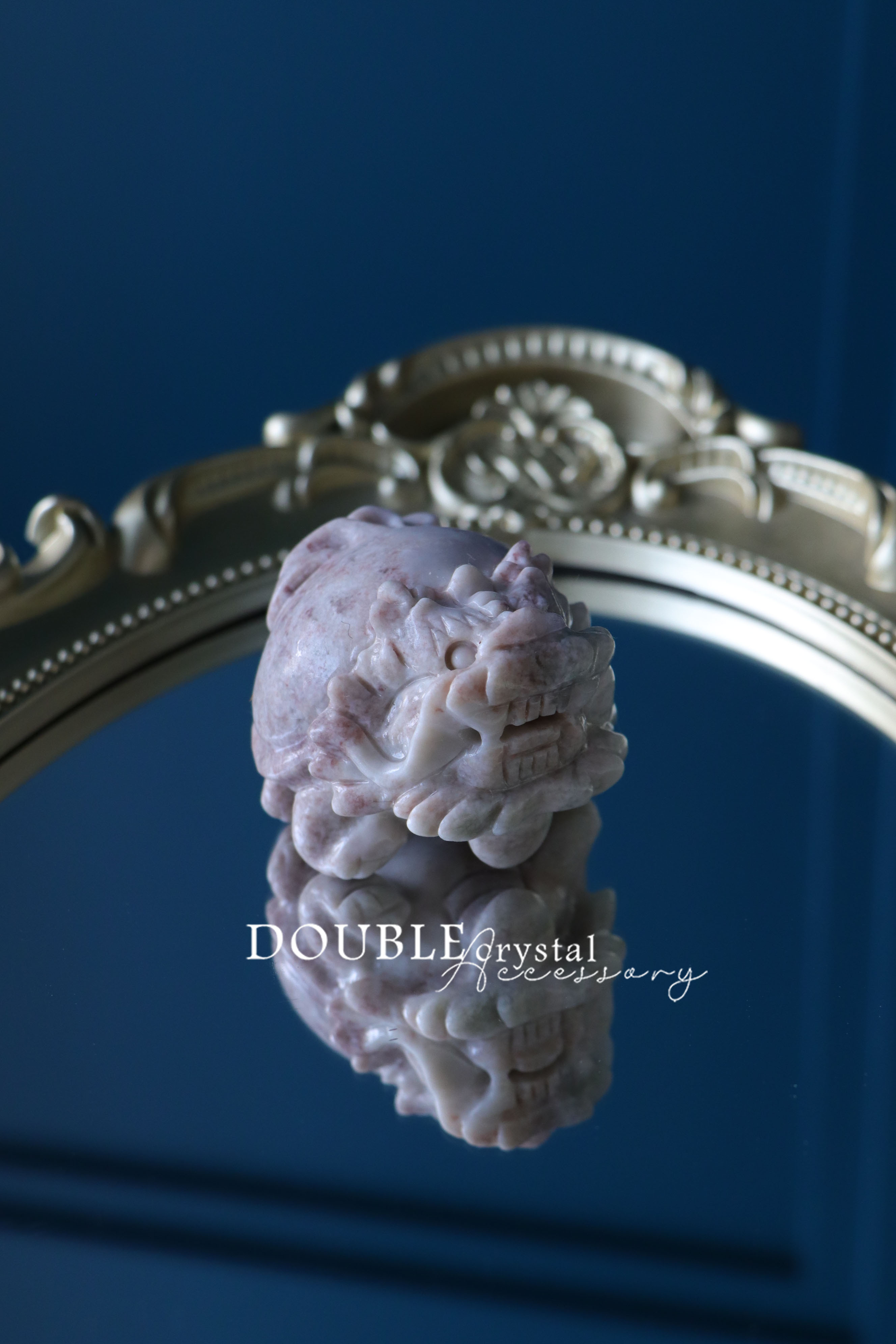 粉色水草瑪瑙龍龜