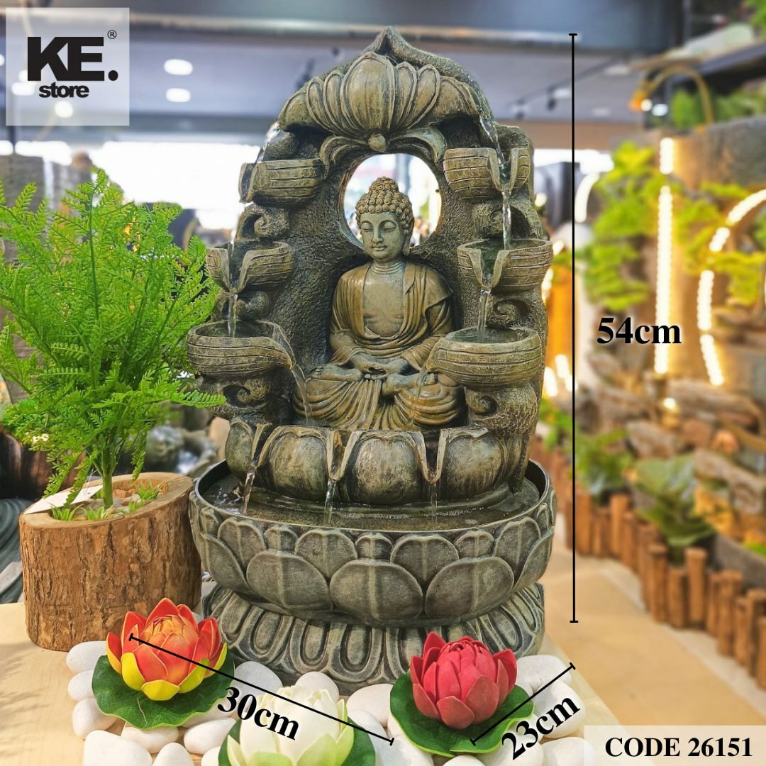INDOOR WATER FOUNTAIN BUDDHA CODE 26151
