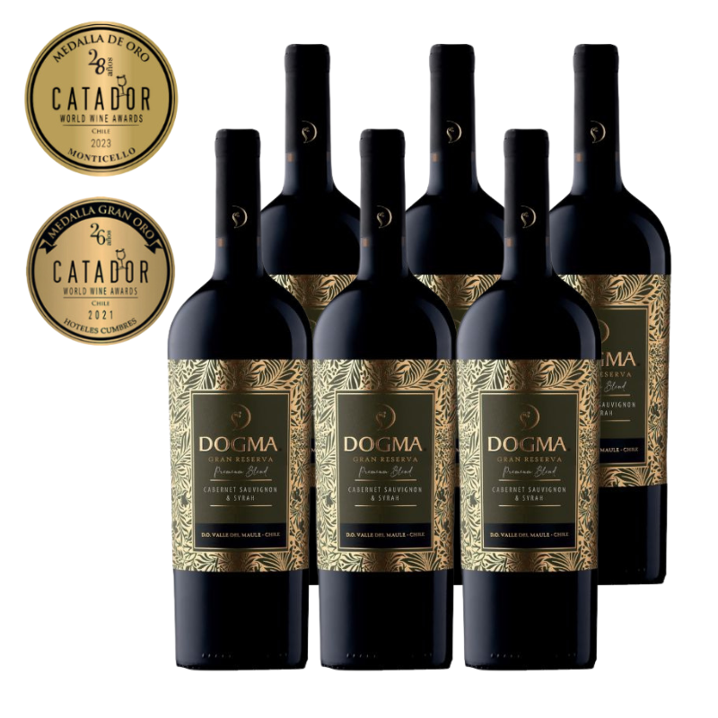 Dogma 智利德格瑪《特級珍藏》赤霞珠設拉子紅酒 2020 750ml (6支裝) [7804321099728_2020-6]