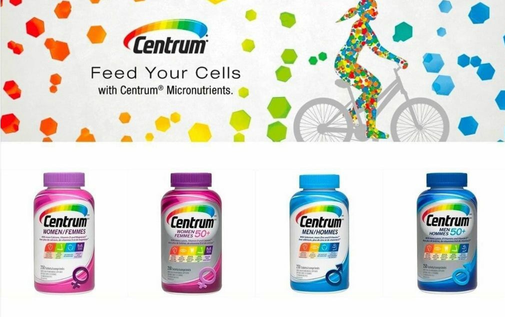 加姐 Centrum 善存 多種維他命及礦物質配方營養素 250粒 *滿$899包京東送貨上門* CC105