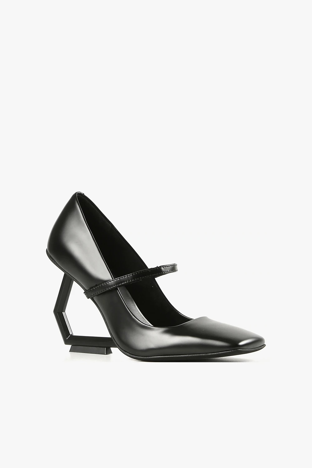 Giza 方頭瑪莉珍特殊造型跟鞋