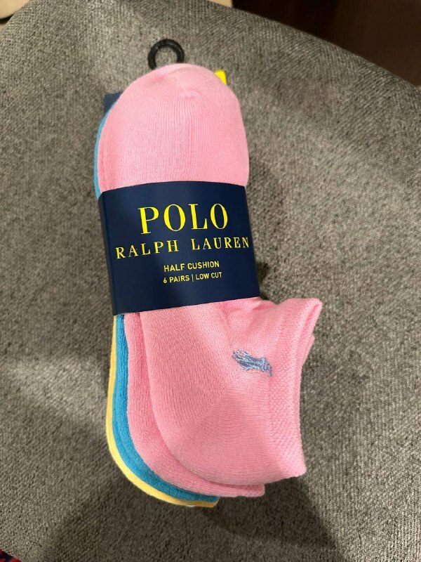 [U] POLO RALPH LAUREN 727970PK2Z WOMEN'S CUSHION LOW-CUT SOCKS,ASSORTED, 47852516815 (UPR234)