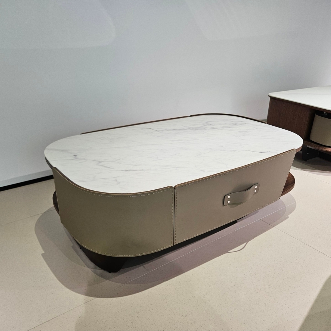 摩菲 |  中花白  | 簡約茶几