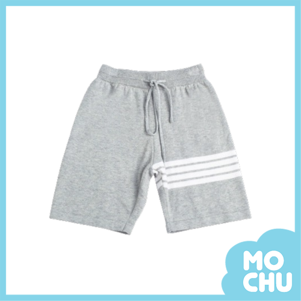 線條素面休閒短褲(二色)